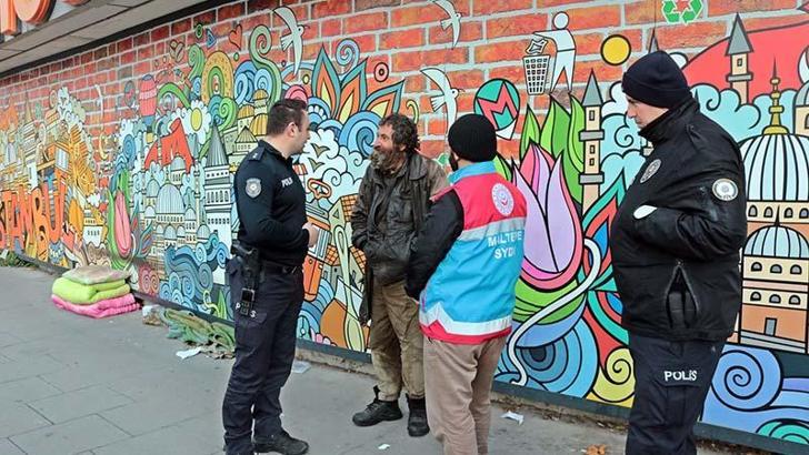 İstanbul'da sokakta yaşayan 159 kişi misafirhane ve otellere yerleştirildi