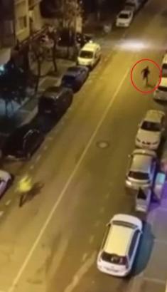 ‘Dur’ ihtarına uymayan sürücü, takiple yakalandı; o anlar kamerada