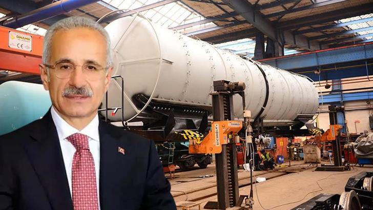 Bakan Uraloğlu: 9 ZACENS tipi sarnıç vagonu Milli Savunma Bakanlığı'na teslim edildi