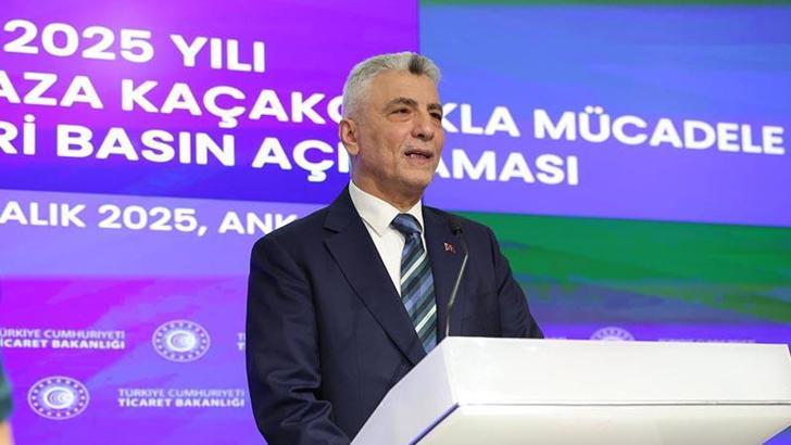 Bakan Bolat: Gümrüklerde 33,6 ton rekor uyuşturucu madde ele geçirdik