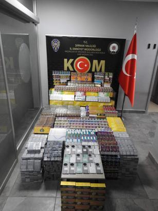 Şırnak’ta kaçakçılık ve narkotik operasyonlarında 46 gözaltı