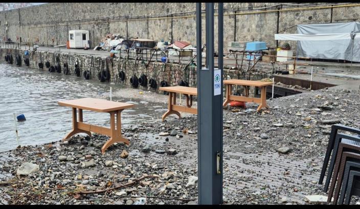 Zonguldak'ta deniz taştı, kardan 81 köy yolu kapandı (2)