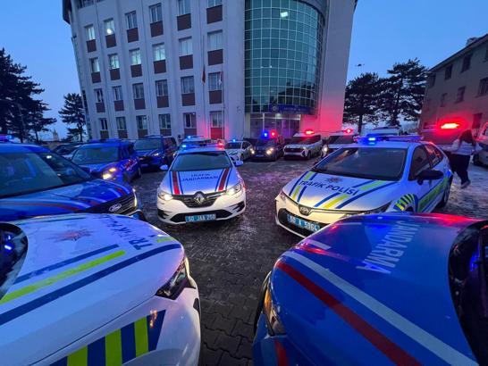 Nevşehir’de emniyet ve jandarmaya 184 yeni araç hizmete alındı