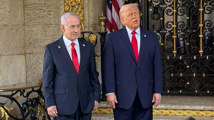 Trump ve Netanyahu, Florida'da bir araya geldi