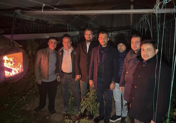 Sera üreticileri don nöbetinde