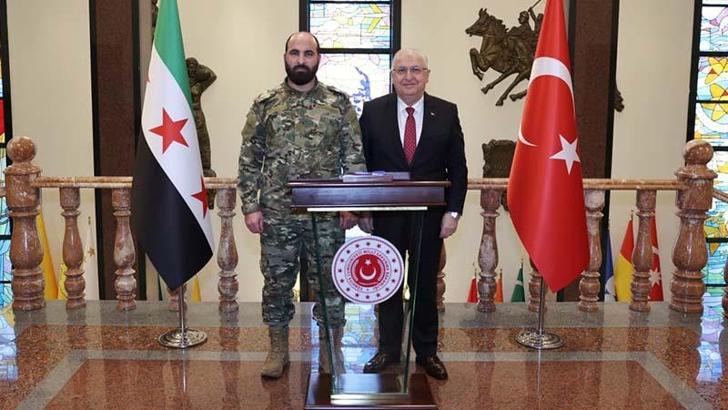 Bakan Güler, Suriye Genelkurmay Başkanı Na'san ile görüştü