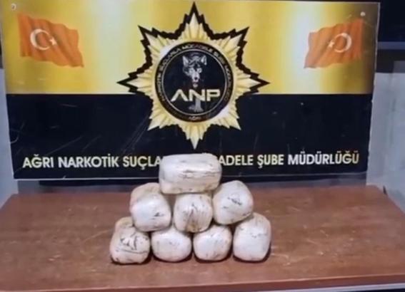 Ağrı’da uyuşturucu operasyonu: 5 tutuklama