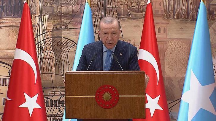 Cumhurbaşkanı Erdoğan: Netanyahu hükümeti Afrika Boynuzu’nu istikrarsızlığa sürükleme gayretindedir