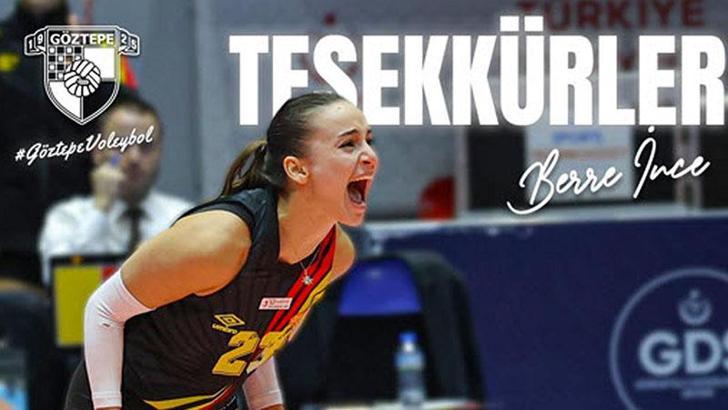 Göztepe filesinde Berre'ye veda