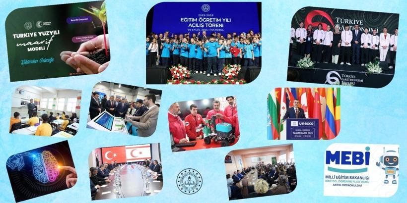 2025'te eğitimde birçok yeni proje ve uygulama hayata geçirildi