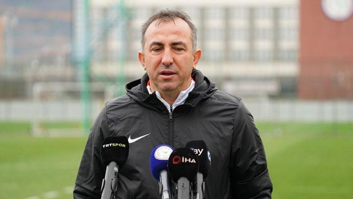 Çaykur Rizespor Teknik Direktörü Uçar: Zor bir ikinci yarı bizi bekliyor