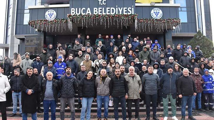 Buca Belediyesi'nde iş bırakma eylemi sona erdi