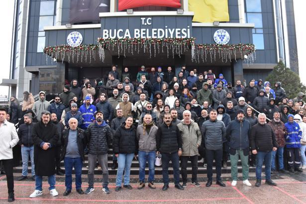 Buca Belediyesi'nde iş bırakma eylemi sona erdi
