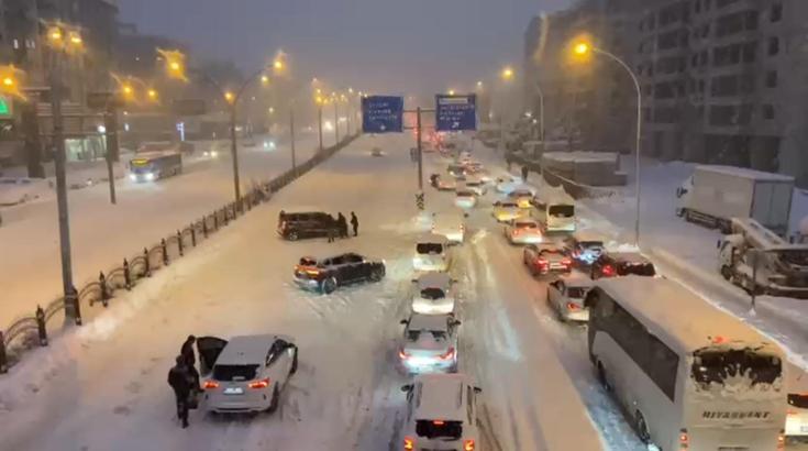 Diyarbakır’da kar yağışı (4)
