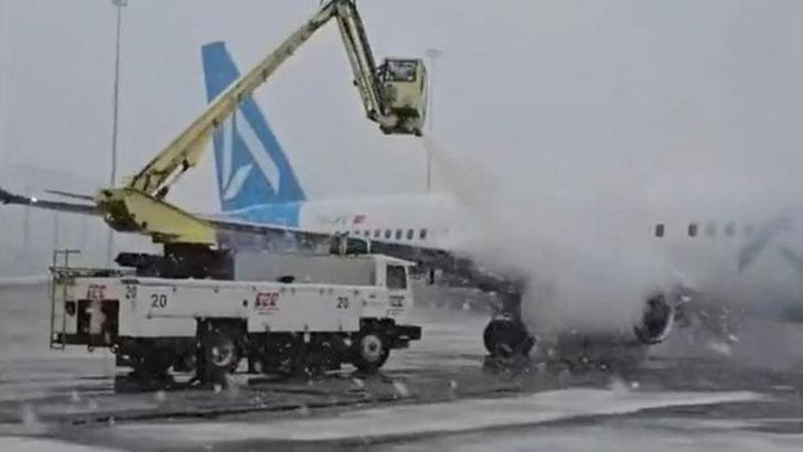 THY ve AJet olumsuz hava koşulları nedeniyle bazı seferlerini iptal etti