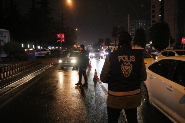 Kayseri'de 'yılbaşı' denetimi gerçekleştirildi
