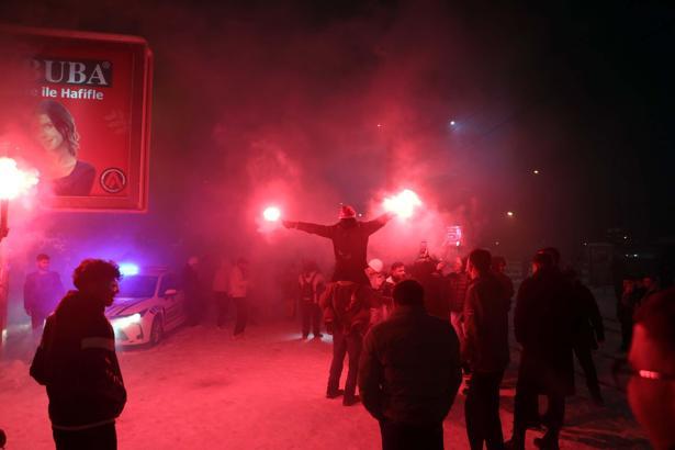 Gaziantep’te yeni yıl coşkuyla kutlandı
