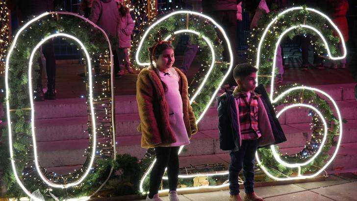 Ankara'da yeni yıl coşkuyla kutlandı