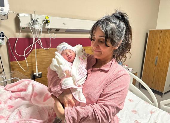 Elazığ’da 2026'nın ilk bebekleri dünyaya geldi