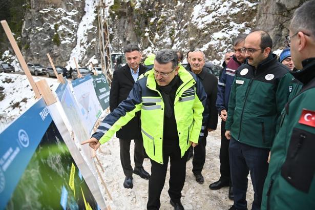 Başkan Genç ve DSİ Genel Müdürü Balta’dan Karakaya Barajı incelemesi