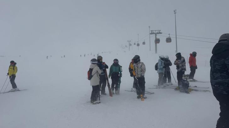 Erciyes’te yeni yıl yoğunluğu