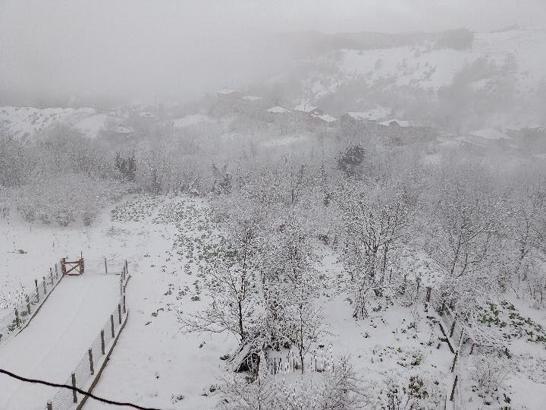 Zonguldak yeni yıla karla başladı (3)