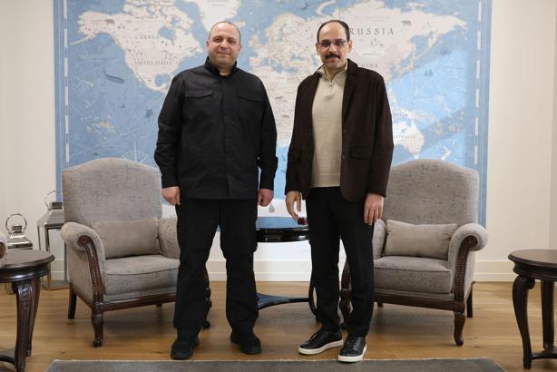 MİT Başkanı Kalın, Ukrayna Milli Güvenlik ve Savunma Konseyi Sekreteri Umerov ile görüştü