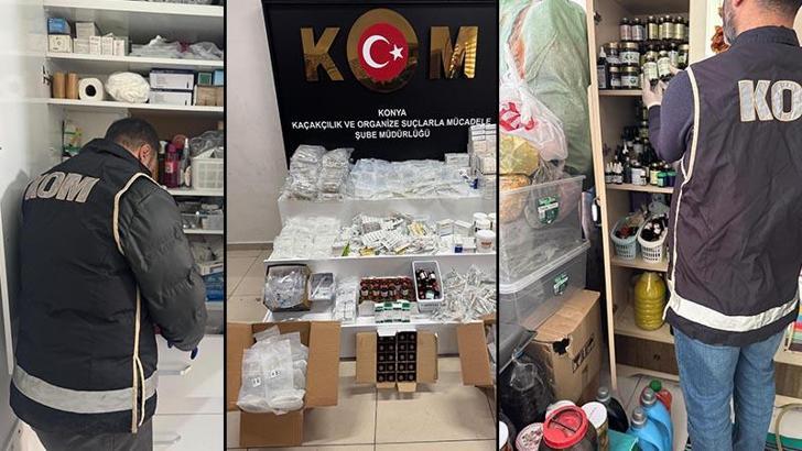 Evi, kliniğe dönüştürmüş