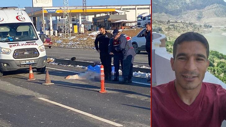 Aracını park edip yolun karşısına geçerken otomobil çarptı