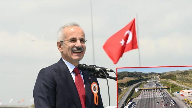Bakan Uraloğlu: 2025'te köprü ve otoyollardan 1,1 milyar araç geçişi oldu