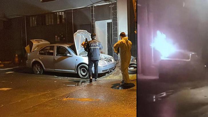 Kağıthane'de ısınmak için girdiği otomobilde çıkan yangında hayatını kaybetti