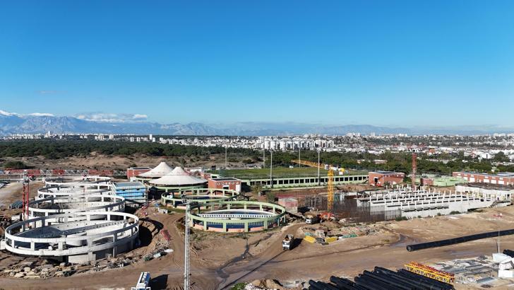 Lara Atıksu Arıtma Tesisi kapasitesi iki katına çıkacak