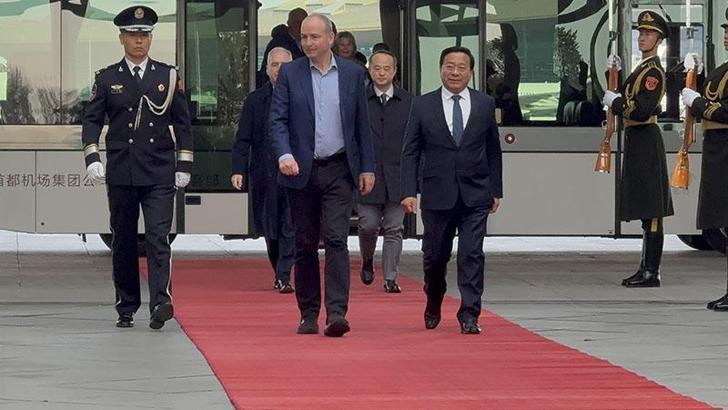 İrlanda Başbakanı Micheal Martin, Çin’de