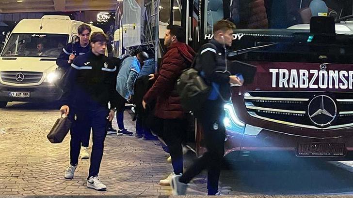 Trabzonspor kafilesi Gaziantep’te