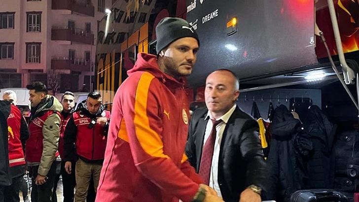Galatasaray kafilesi Gaziantep’e geldi