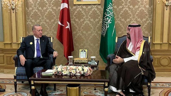 Cumhurbaşkanı Erdoğan, Suudi Arabistan Veliaht Prensi Bin Selman ile telefonda görüştü