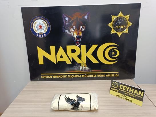 Takside uyuşturucu hammaddesi ele geçirildi
