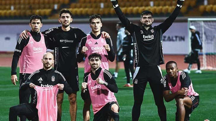 Beşiktaş, günü çift antrenmanla tamamladı