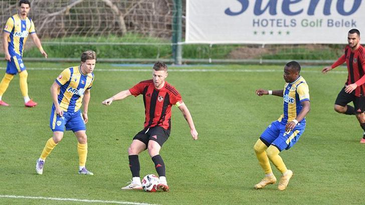 Gaziantep FK, hazırlık maçında berabere kaldı