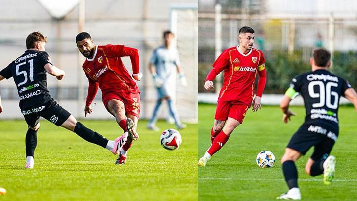 Zecorner Kayserispor hazırlık maçında golsüz berabere kaldı