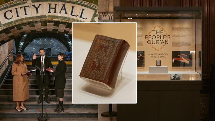 Mamdani, yeminini Osmanlı dönemine ait Kuran üzerine ettiğini açıkladı