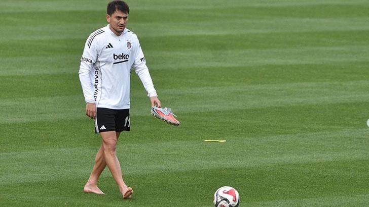 Beşiktaş’ta Cengiz Ünder bireysel çalıştı