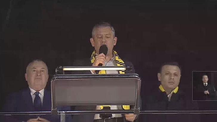 Özgür Özel Beykoz'da konuştu