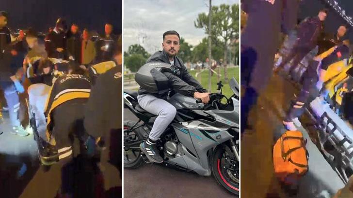 Sarıyer'de motosikletiyle denize düşen sürücü hayatını kaybetti