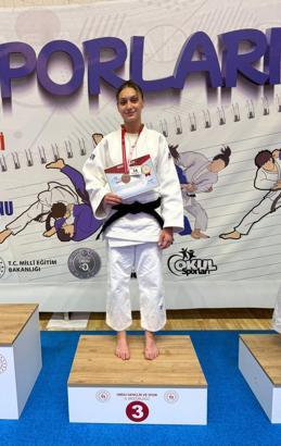 Burdurlu sporcu Türkiye üçüncüsü