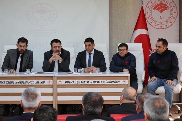 Düziçi'de zeytin üreticileri birlik kuruyor