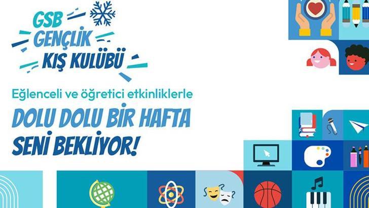GSB ‘Gençlik Kış Kulübü Programı’ başlıyor