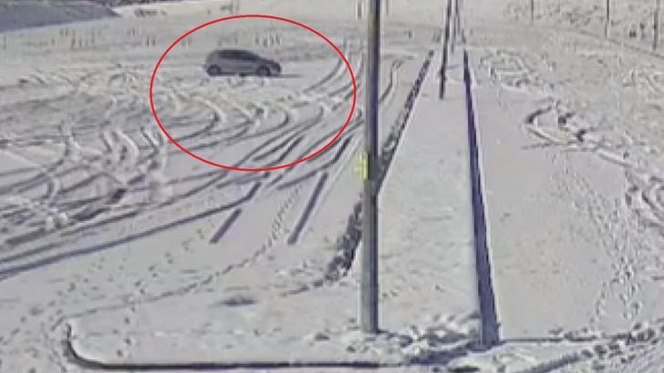 Sınav parkurunda drift atan 2 sürücüye 92 bin TL ceza