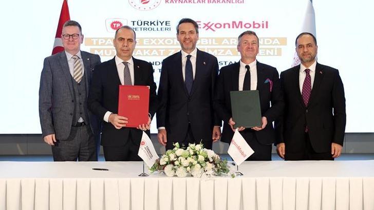 Türkiye Petrolleri ile ExxonMobil arasında mutabakat zaptı