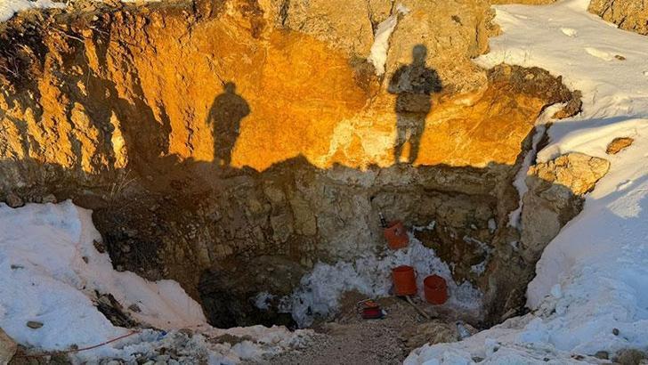 Tokat'ta kaçak kazı yapan 6 şüpheliye suçüstü